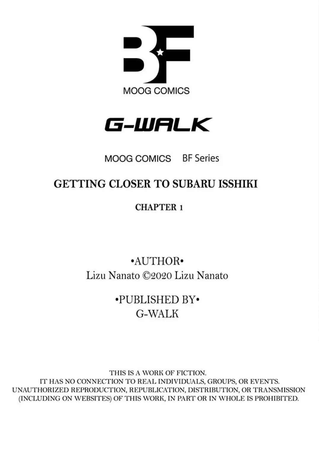 Getting Closer To Subaru Isshiki - Vol.1  Chapter 1