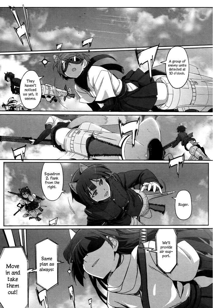 Strike Witches Rei: 1937 Fusou Kaijihen - Vol.1 Chapter 3 : Three Crows Of The Sea Of Fuso