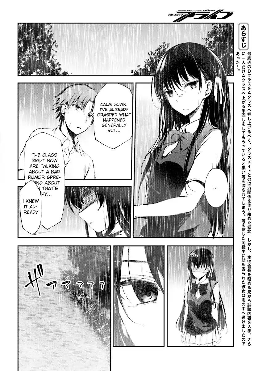 Youkoso Jitsuryoku Shijou Shugi No Kyoushitsu E √Horkita - Chapter 8