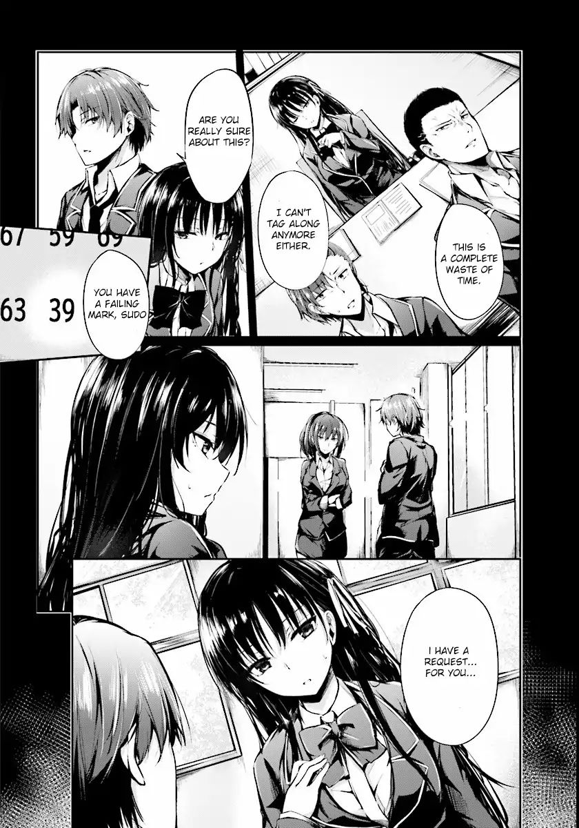 Youkoso Jitsuryoku Shijou Shugi No Kyoushitsu E √Horkita - Chapter 1