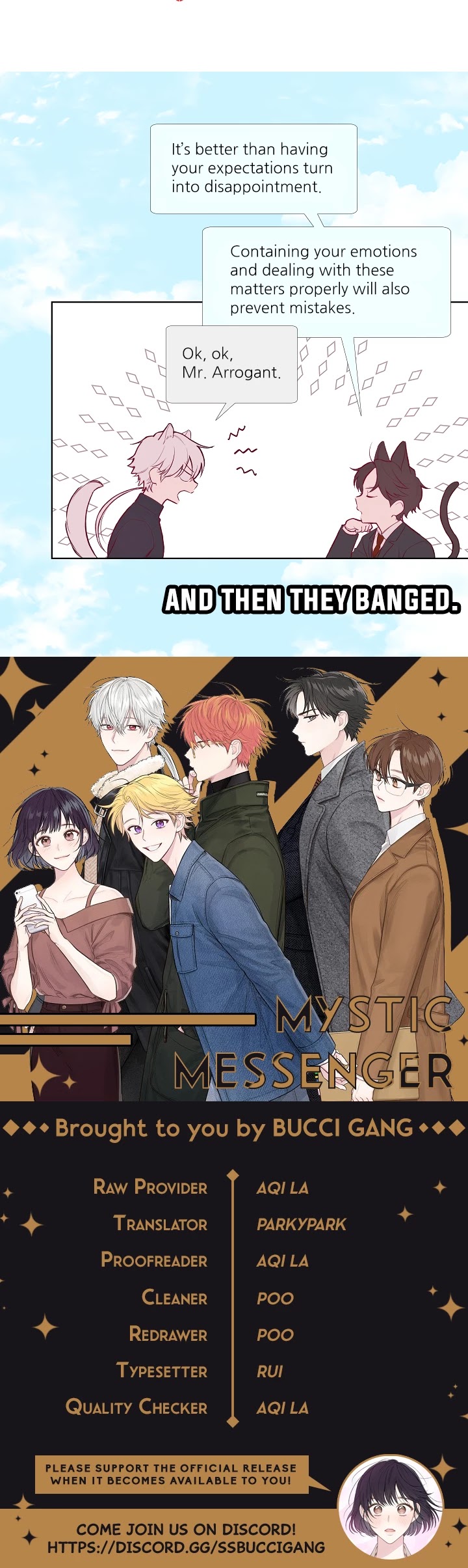 Invitation Of Mystic Messenger - Chapter 10