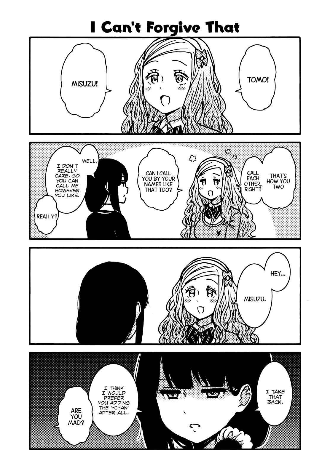 Tomo-Chan Wa Onnanoko! - Vol.1 Chapter 124.5: Extras