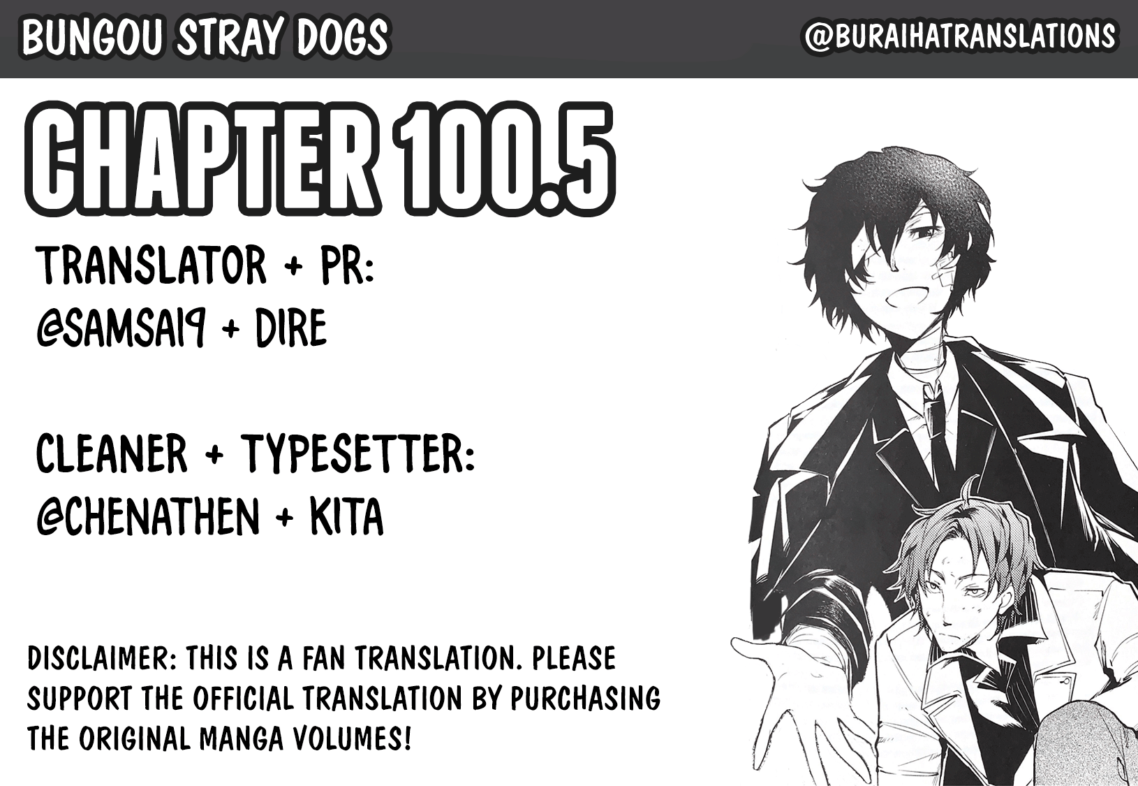 Bungou Stray Dogs - Chapter 100.5: In The Pier Of The Sky, Part 9 (Second Half)