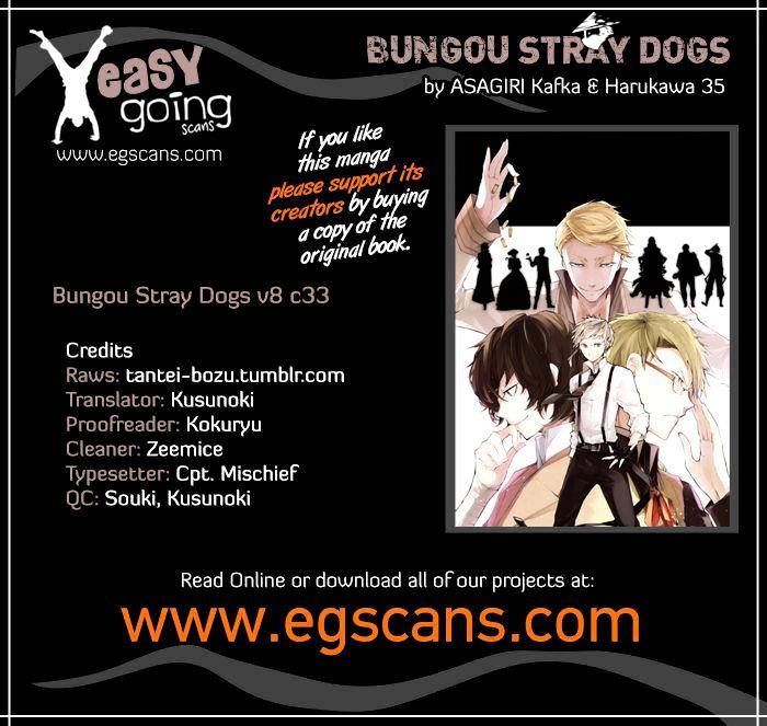 Bungou Stray Dogs - Chapter 33