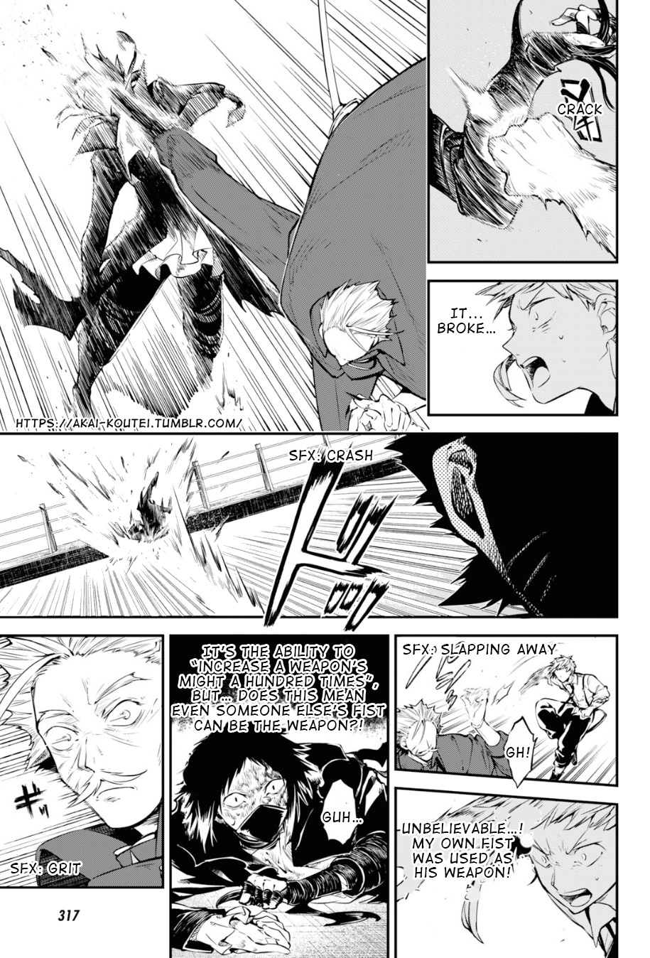 Bungou Stray Dogs - Chapter 86: Hero Vs. Criminal, Part 3