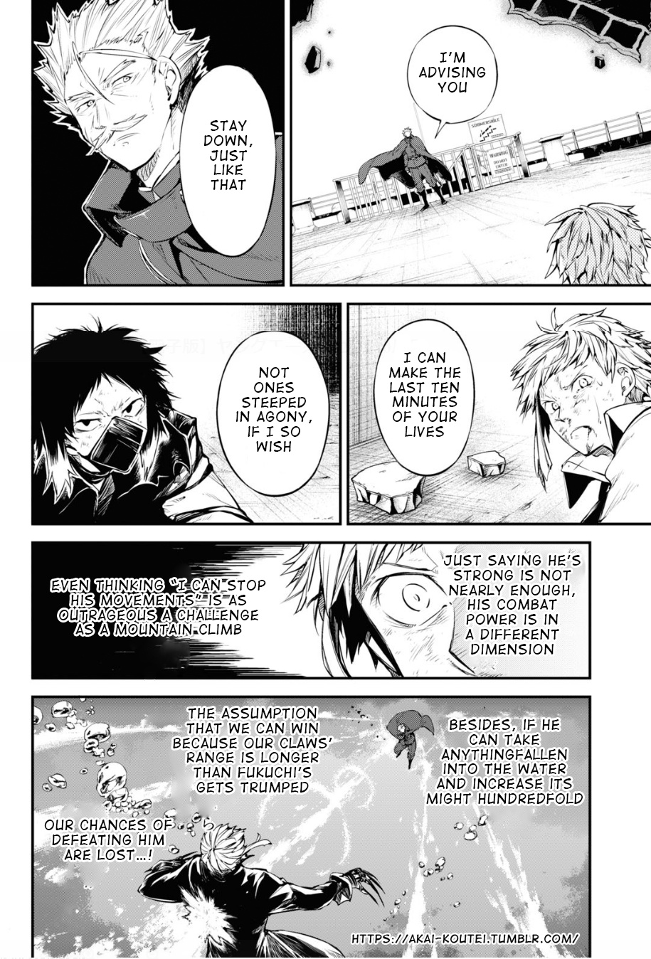 Bungou Stray Dogs - Chapter 86: Hero Vs. Criminal, Part 3