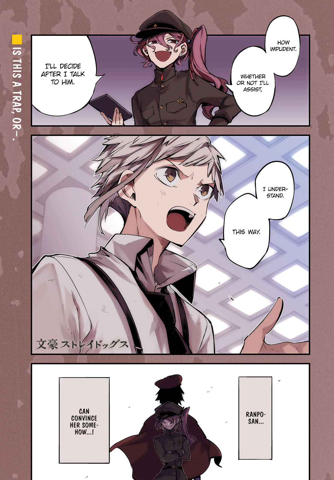 Bungou Stray Dogs - Chapter 100: Port In The Sky, Part 9