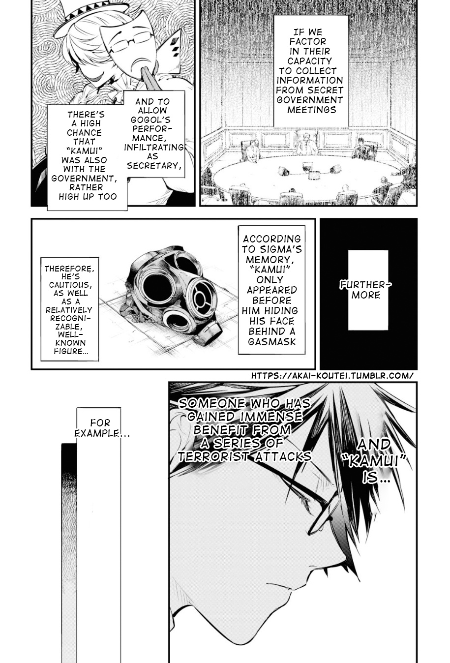 Bungou Stray Dogs - Chapter 83: Towards The Full Answer, Part 1