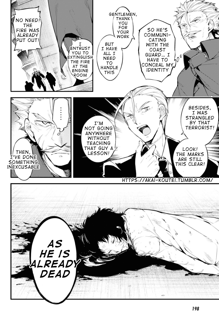 Bungou Stray Dogs - Chapter 88: As Though Tumbling Down