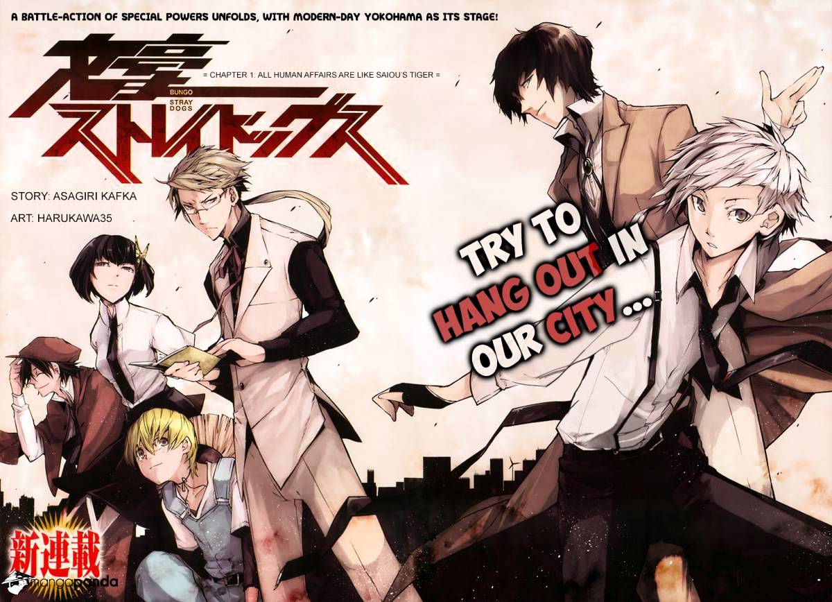 Bungou Stray Dogs - Chapter 1 : All Human Affairs Are Like Saiou's Tiger