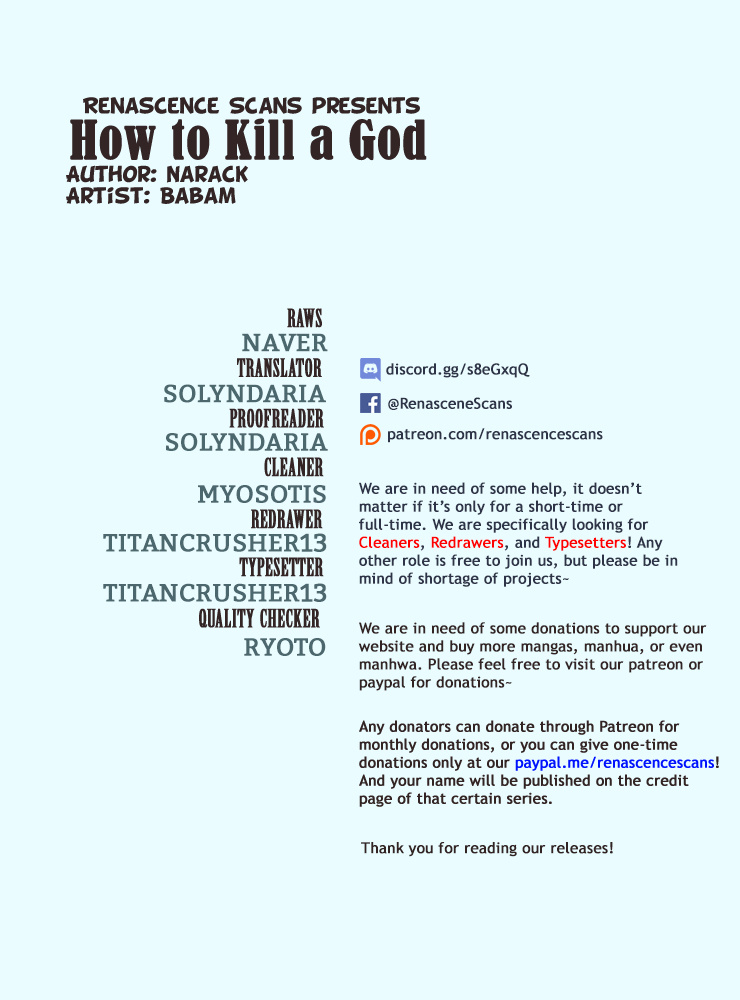 How To Kill A God - Chapter 6