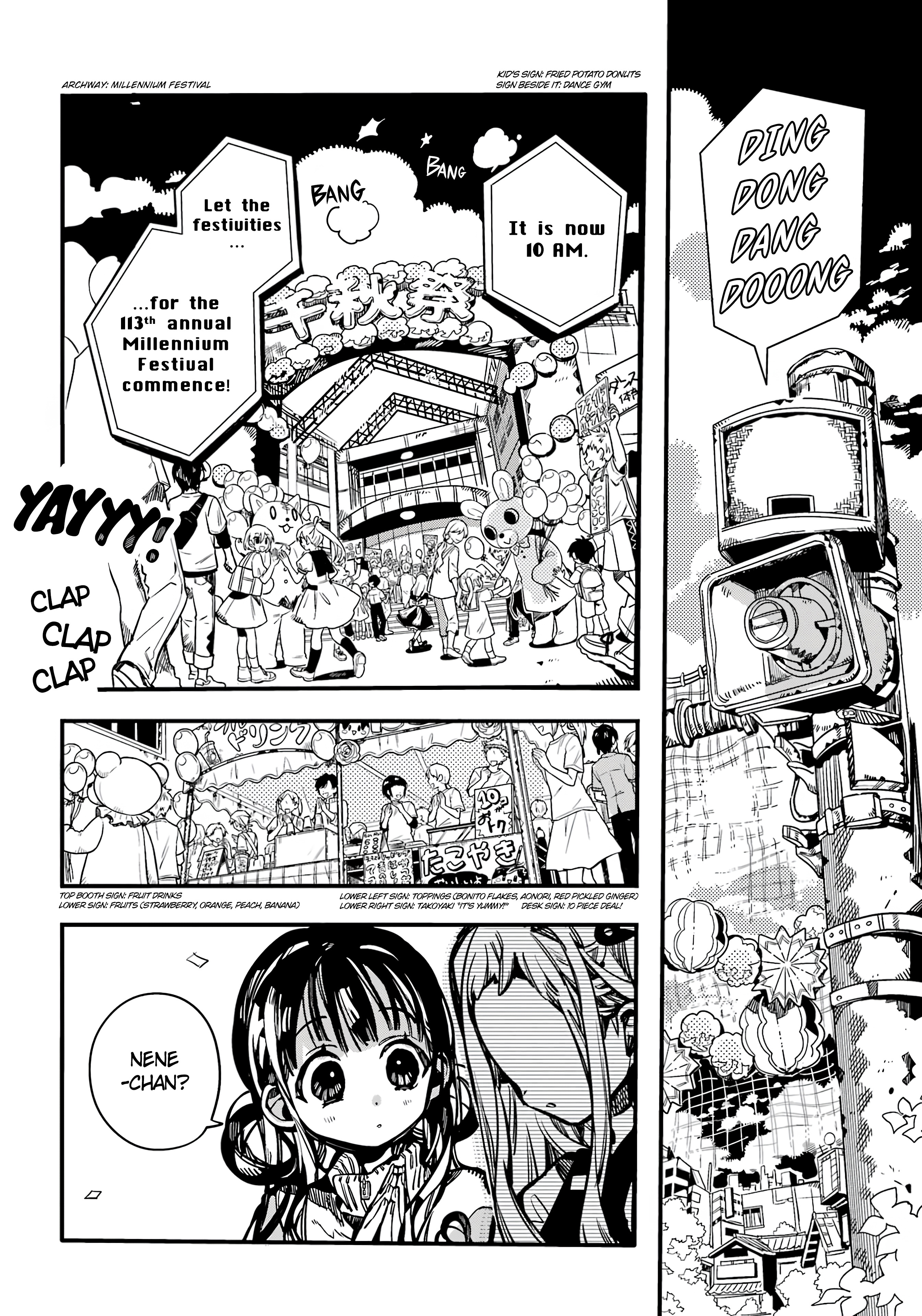 Jibaku Shounen Hanako-Kun - Chapter 111: The Trial Of The Clock Keepers (Part 4)