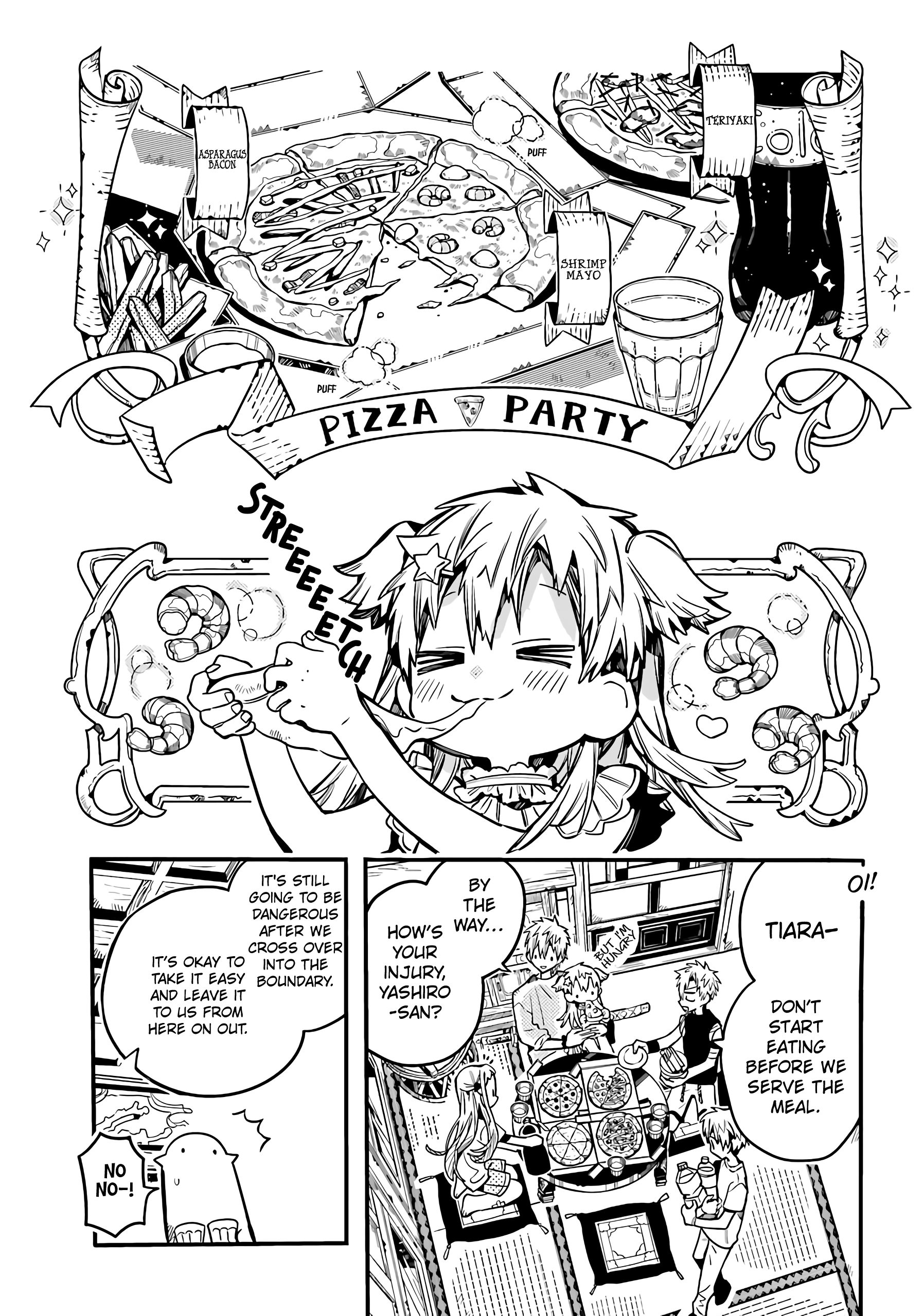 Jibaku Shounen Hanako-Kun - Vol.17 Chapter 83: Pizza Party