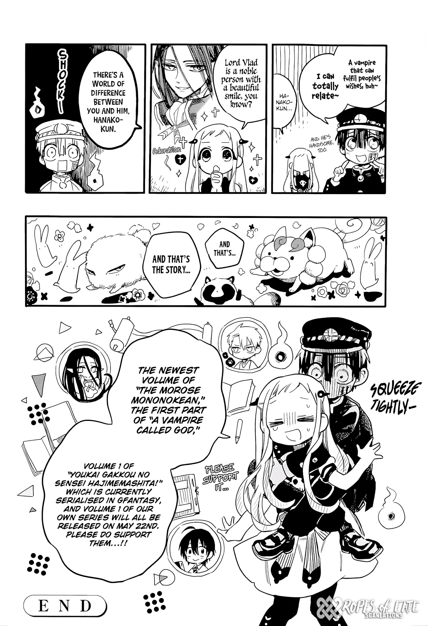 Jibaku Shounen Hanako-Kun - Chapter 6.5: Collaboration Manga