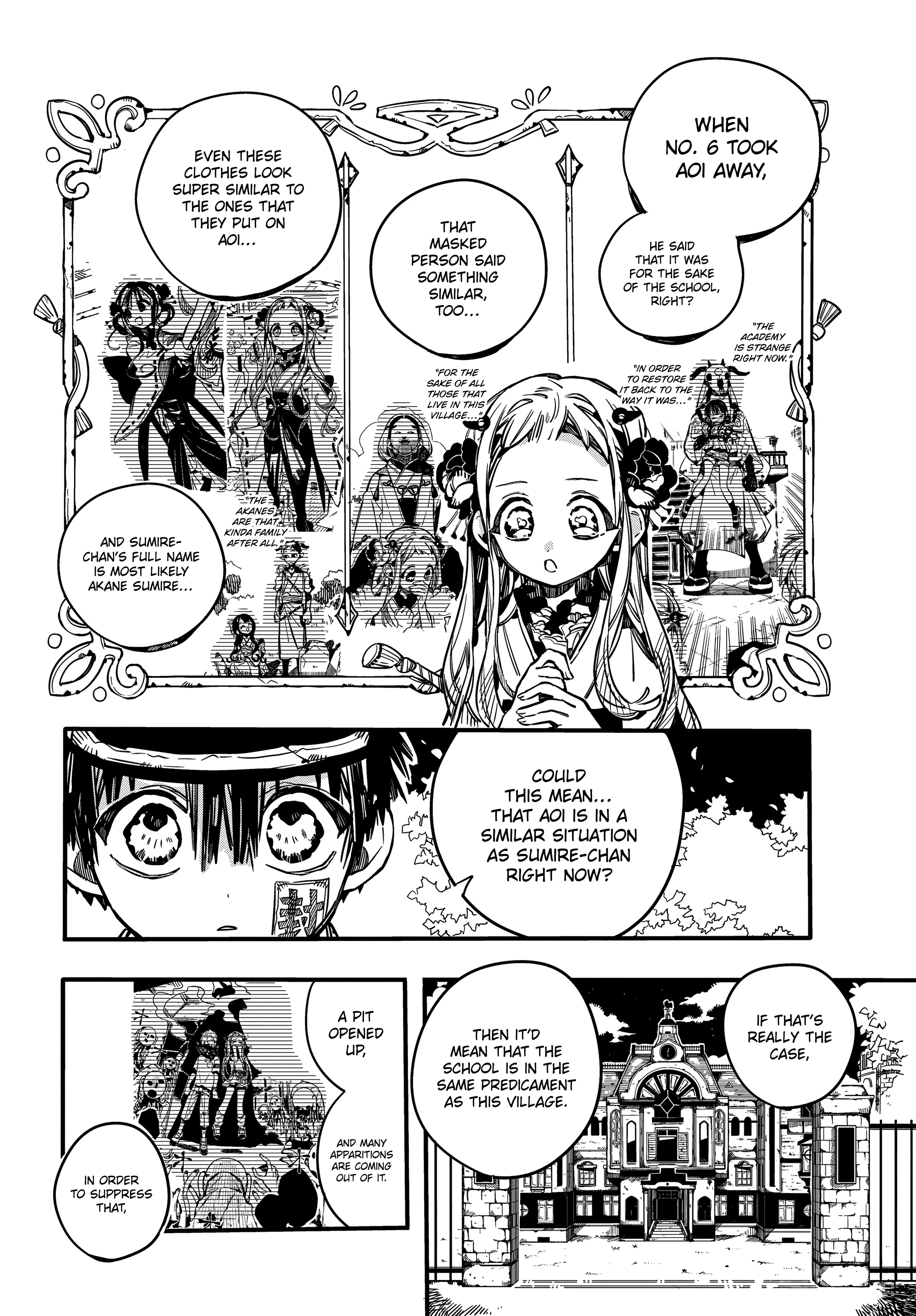 Jibaku Shounen Hanako-Kun - Vol.14 Chapter 68: Sumire (Part 3)