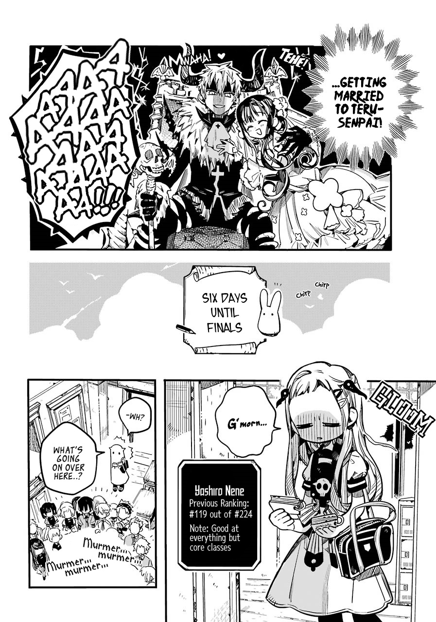 Jibaku Shounen Hanako-Kun - Vol.12 Chapter 59: Semester Exams