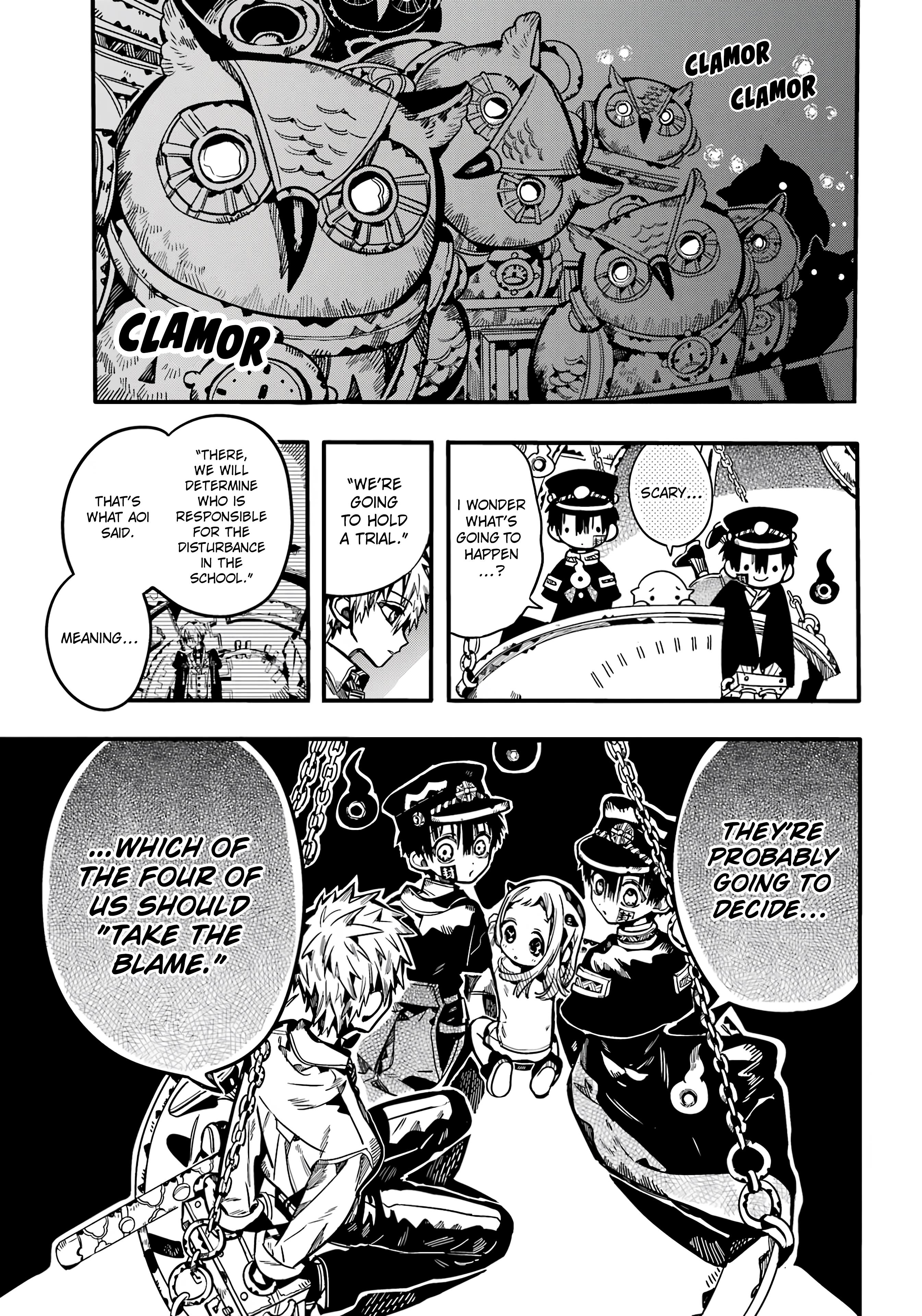 Jibaku Shounen Hanako-Kun - Chapter 109: The Trial Of The Clock Keepers (Part 2)