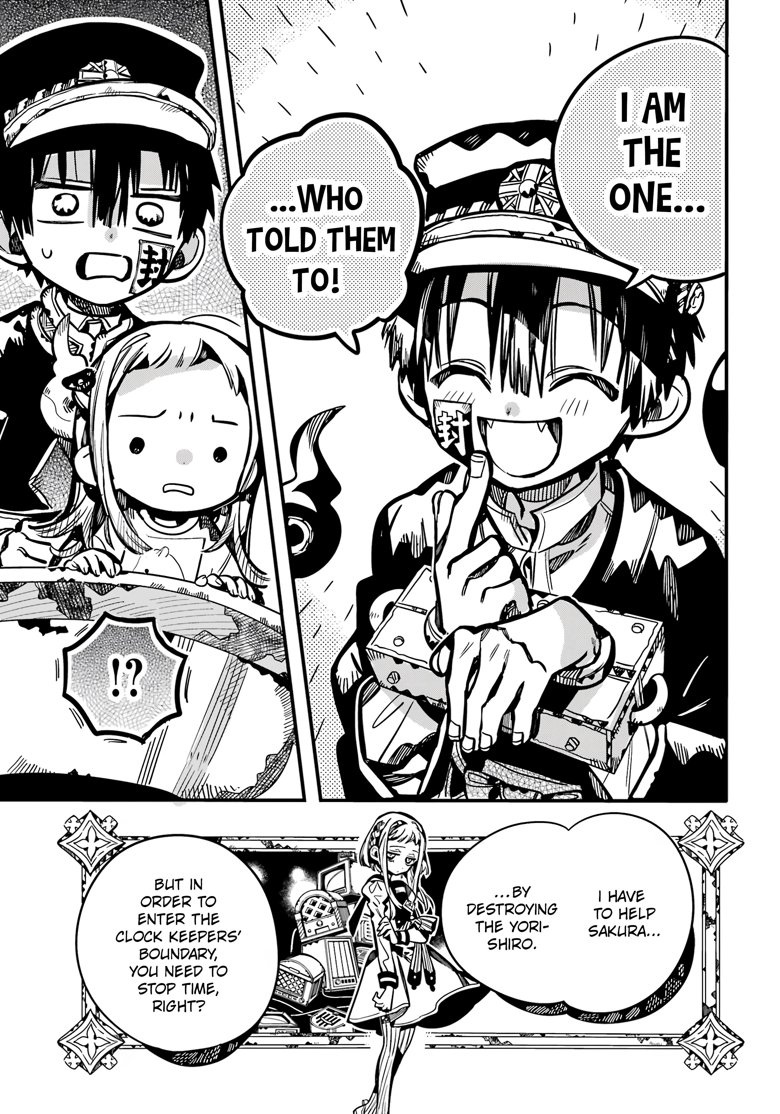 Jibaku Shounen Hanako-Kun - Chapter 109: The Trial Of The Clock Keepers (Part 2)