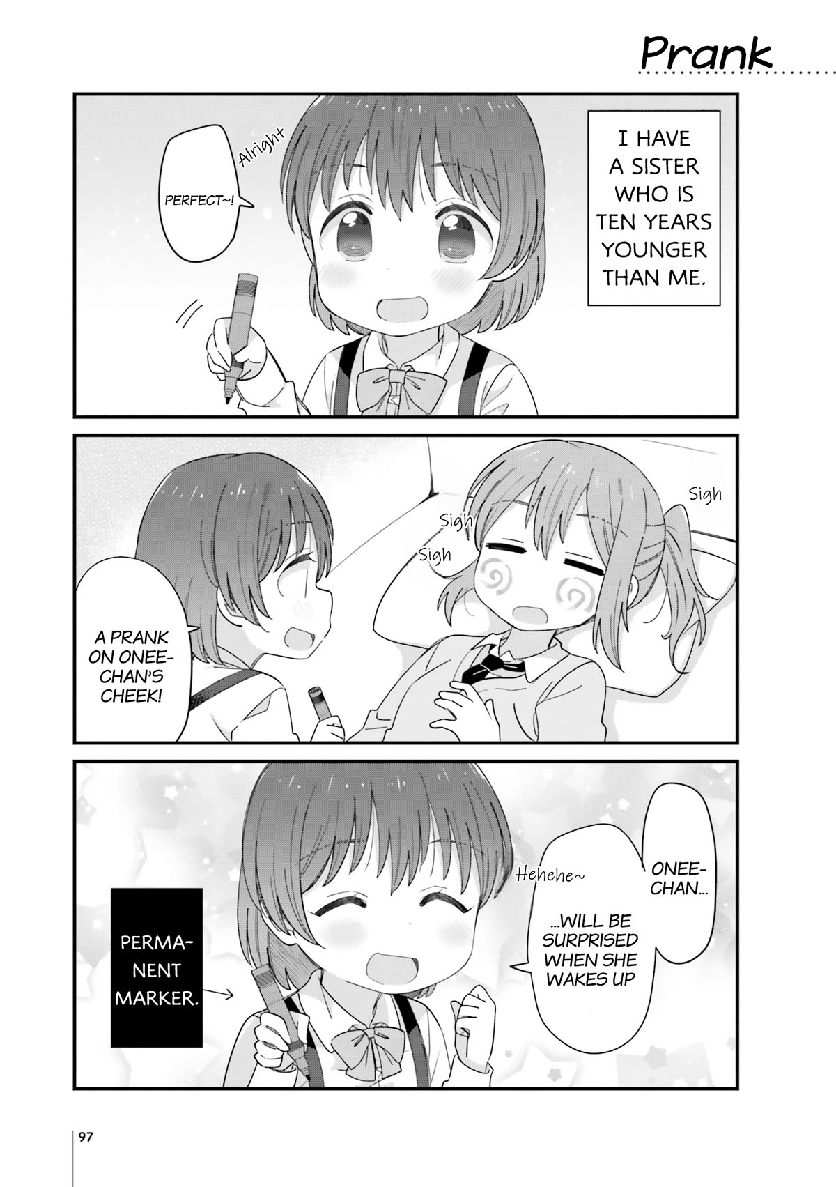 The Age Gap Sister Is At That Age - Chapter 25: Prank