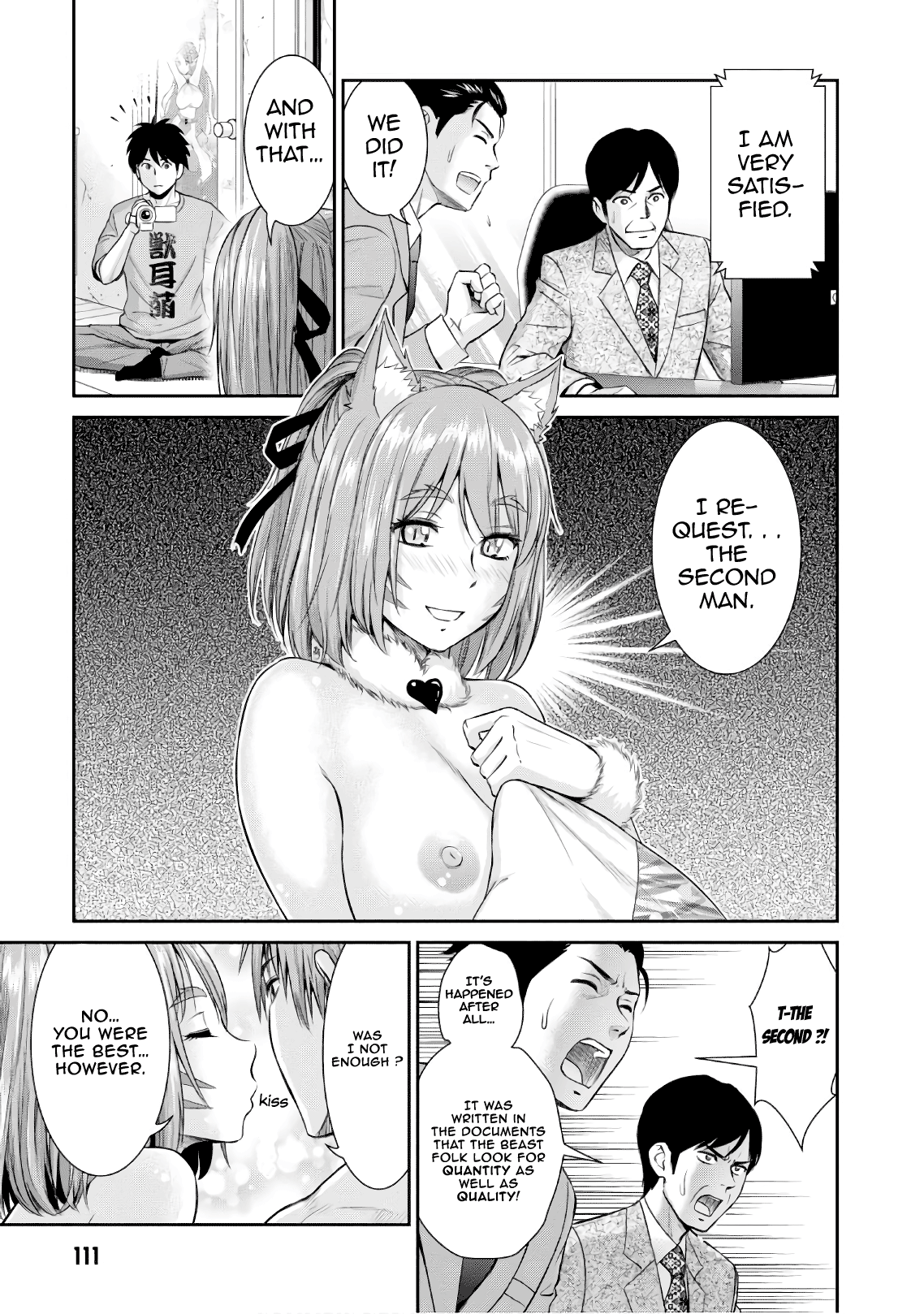 Yojouhan Isekai Kouryuuki - Vol.1 Chapter 3: The Cat-Eared Woman And Life &Amp; Death Negotiations