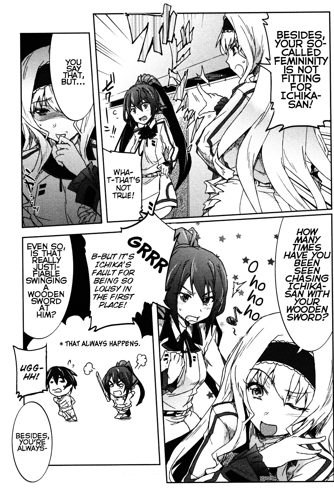 Infinite Stratos - Official Anthology Comic - Vol.1 Chapter 1-11 : [Complete]