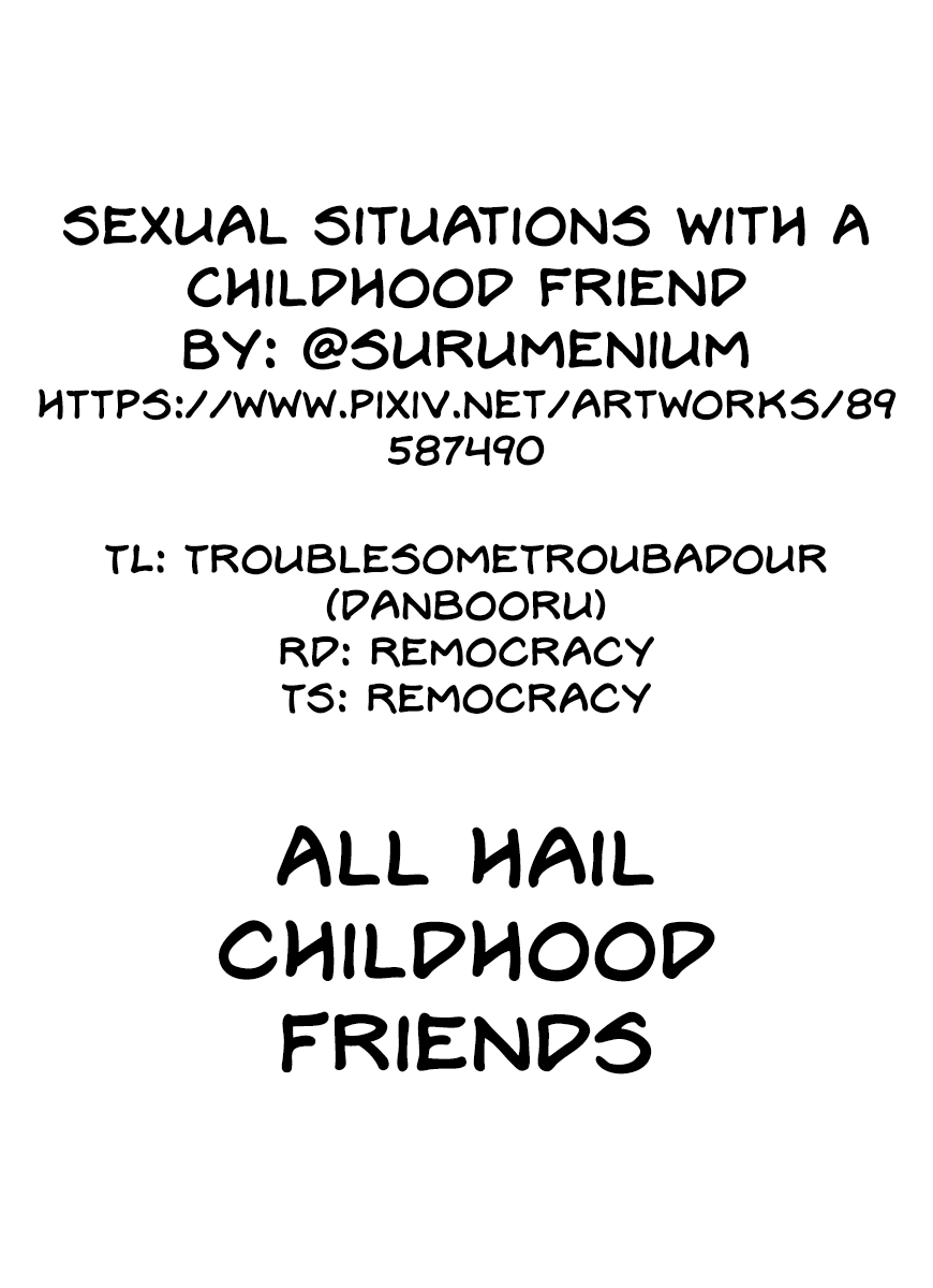 Sexual Situations With A Childhood Friend - Chapter 1: My Childhood Friend Is Forcing Us To Play A Stripping Game