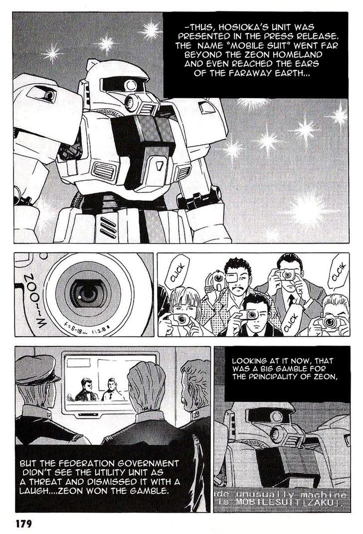 Developers - Mobile Suit Gundam: Before The One Year War - Vol.1 Chapter 11 : Birth! Ms-05 Zaku