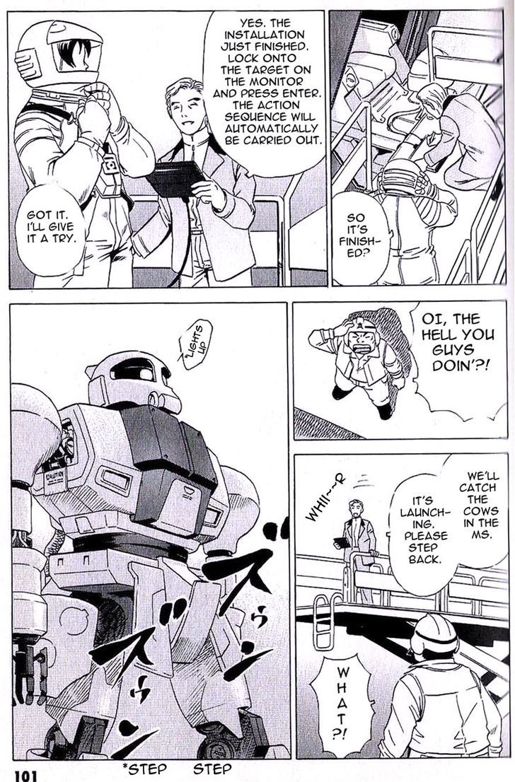 Developers - Mobile Suit Gundam: Before The One Year War - Vol.1 Chapter 6 : Input! Motion Capture