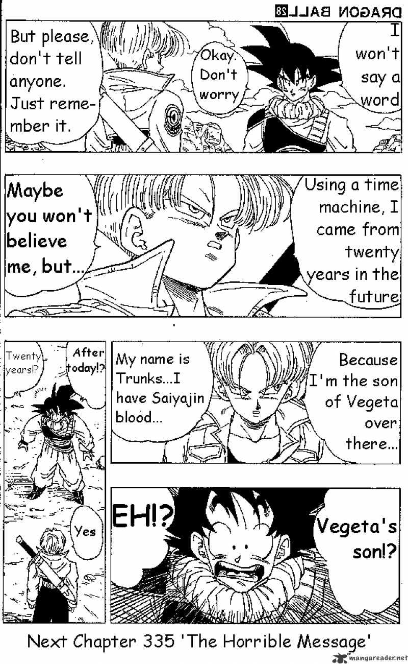 Dragon Ball - Chapter 334