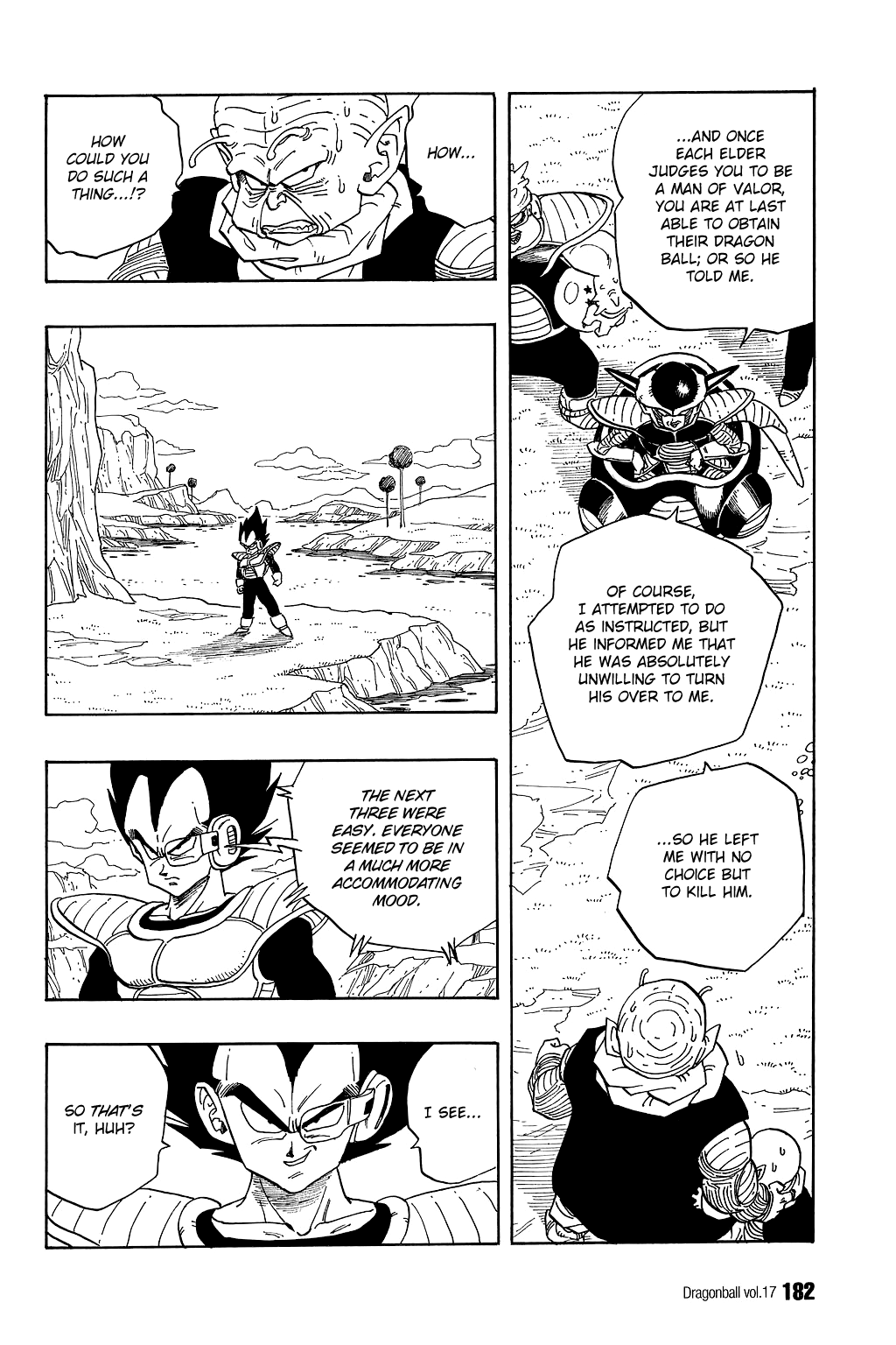 Dragon Ball - Vol.21 Chapter 252: Namekian Fear