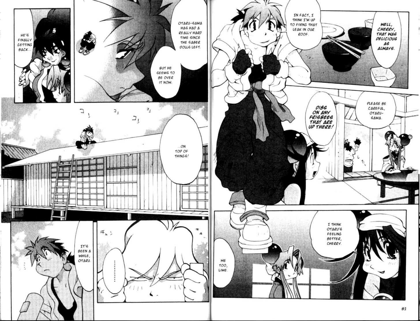 Saber Marionette J - Vol.4 Chapter 23 : Mitsurugi Hanagata Strikes Back