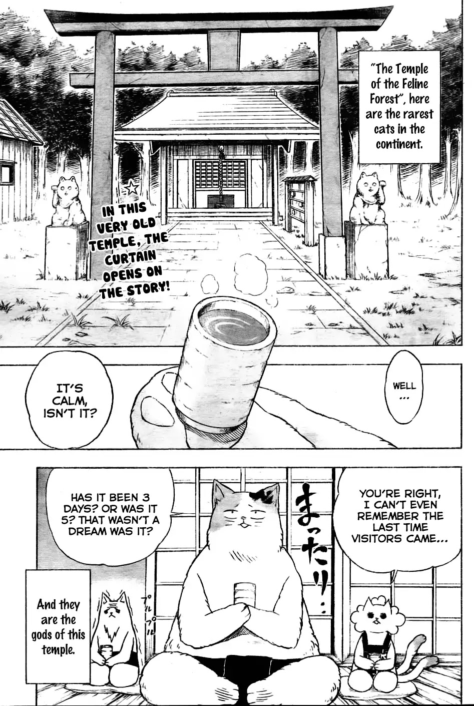 Nekowappa! - Chapter 1: Starting Today, I'll Be A God!