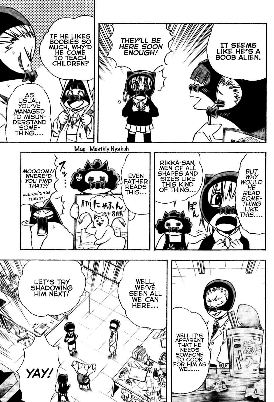 Nekowappa! - Chapter 3: Tama Goes To School.