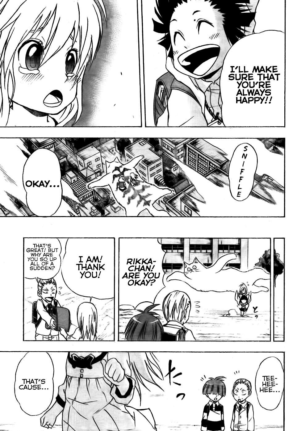 Nekowappa! - Chapter 3: Tama Goes To School.