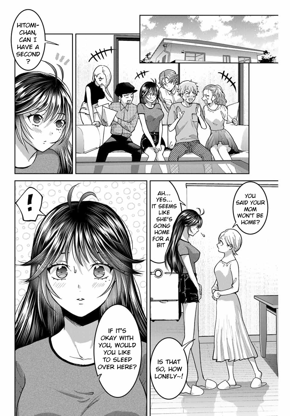 Bokutachi Wa Hanshoku Wo Yameta - Chapter 33: Sleepover