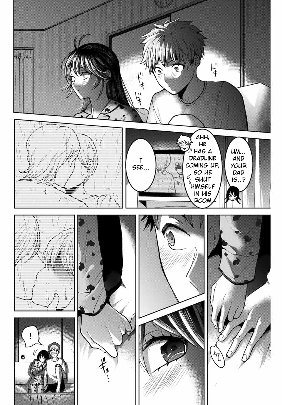 Bokutachi Wa Hanshoku Wo Yameta - Chapter 33: Sleepover