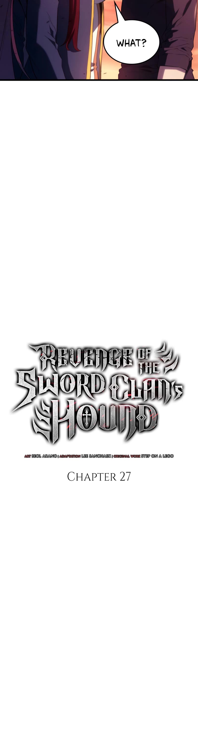 Revenge Of The Sword Clan's Hound - Chapter 27