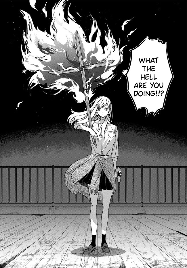 Mabarai-San Hunts Me Down - Chapter 2: Mabarai-San And The Burning Cross