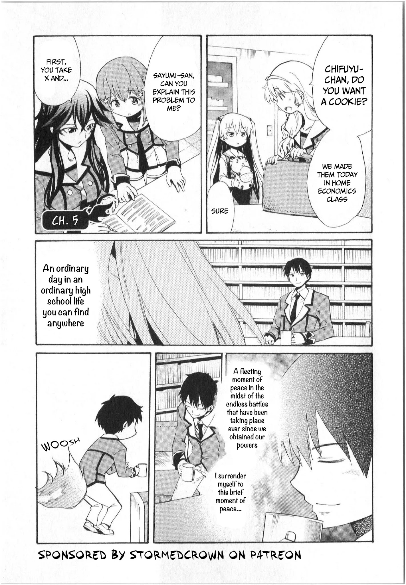 Inou Battle Wa Nichijoukei No Naka De - Chapter 5