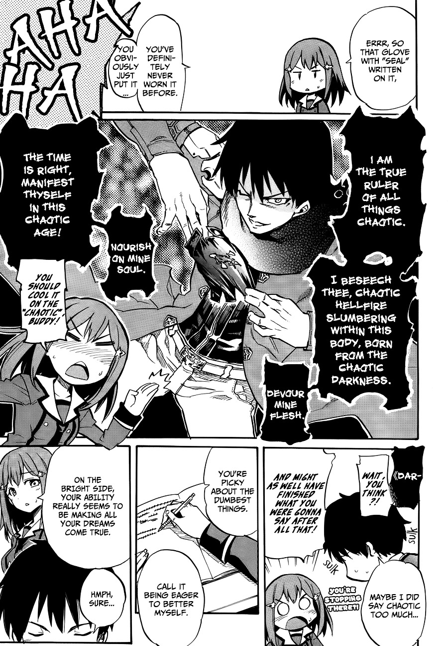 Inou Battle Wa Nichijoukei No Naka De - Chapter 1 : Getting To The Point, I've Obtained A Superpower