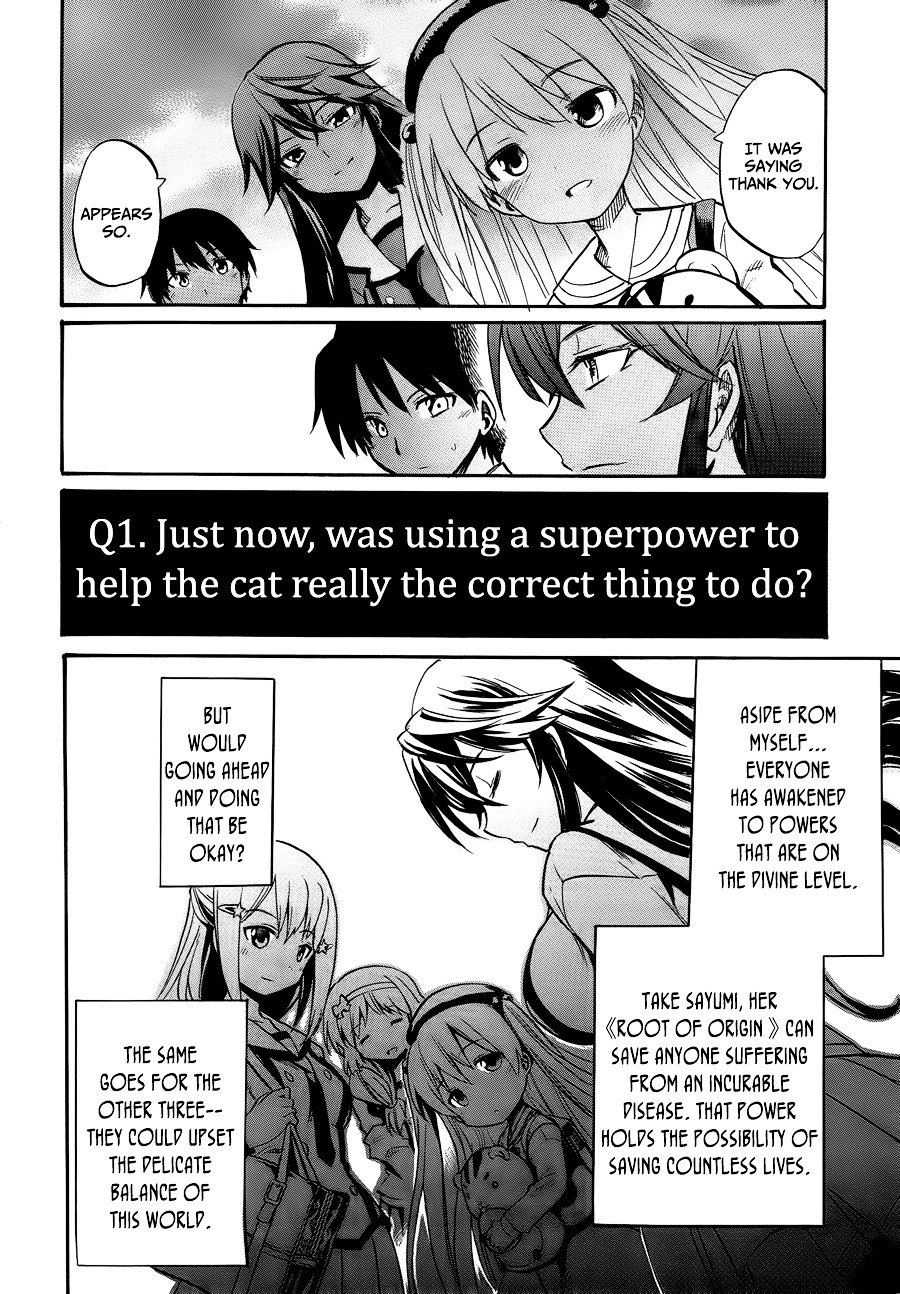 Inou Battle Wa Nichijoukei No Naka De - Chapter 1 : Getting To The Point, I've Obtained A Superpower