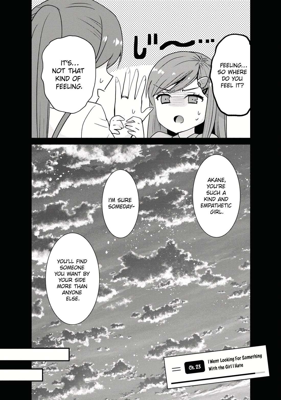 I'm Getting Married To A Girl I Hate In My Class - Chapter 23