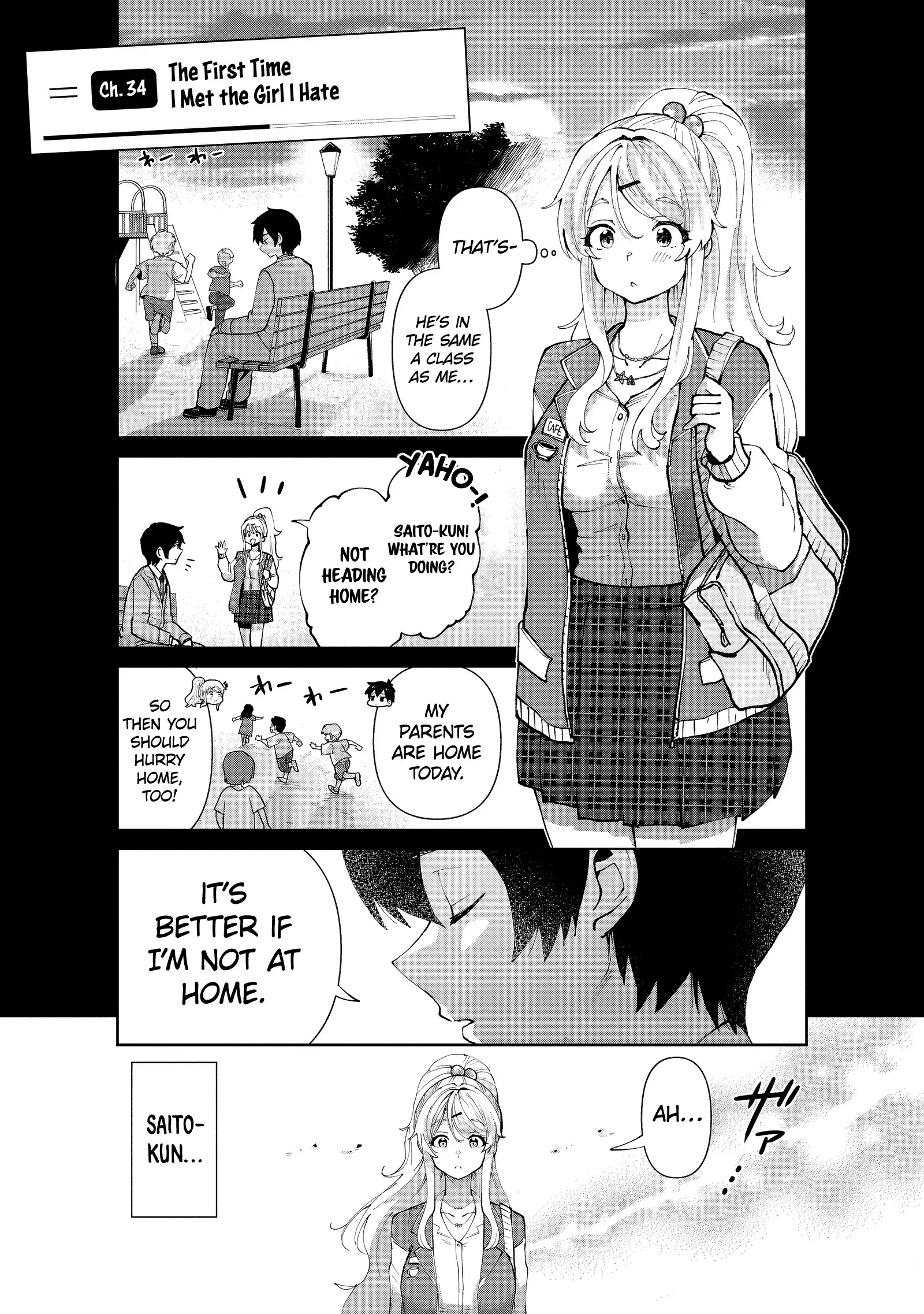 I'm Getting Married To A Girl I Hate In My Class - Vol.6 Chapter 34.1