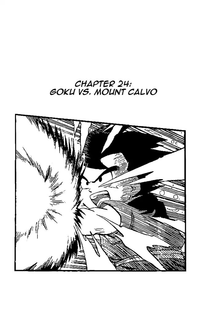 Dragon Ball Gt - Vol.4 Chapter 24: Goku Vs. Mount Calvo