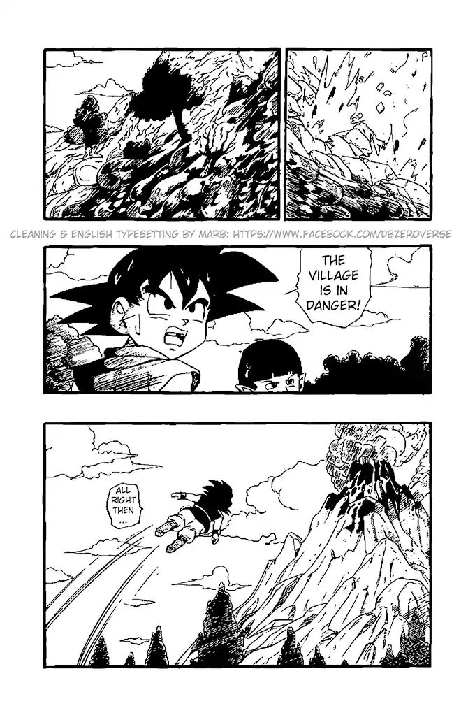 Dragon Ball Gt - Vol.4 Chapter 24: Goku Vs. Mount Calvo