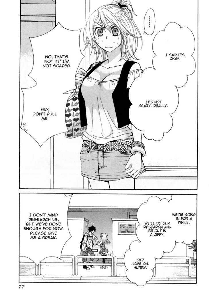 Kanojo Wa Kanno Shosetsuka - Vol.3 Chapter 24 : He Can Endure Being Stuck Between A Rock And A Hard Place