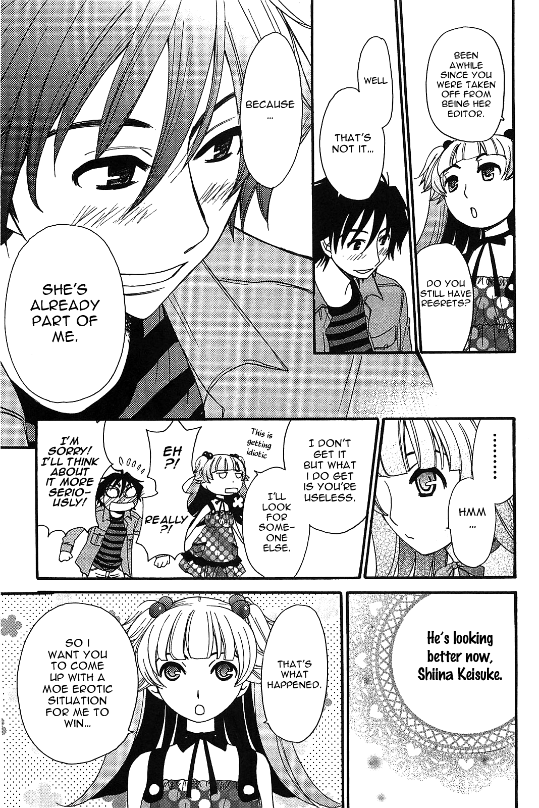 Kanojo Wa Kanno Shosetsuka - Vol.6 Chapter 55: His And Her, After