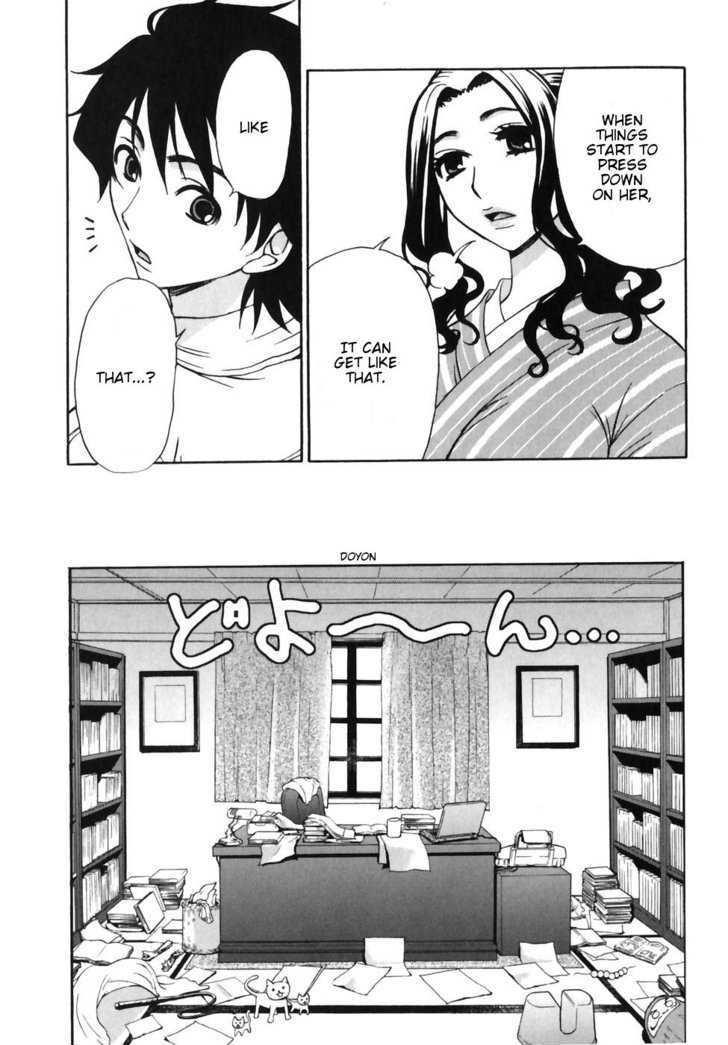 Kanojo Wa Kanno Shosetsuka - Vol.1 Chapter 9 : He Can T See The Obvious?