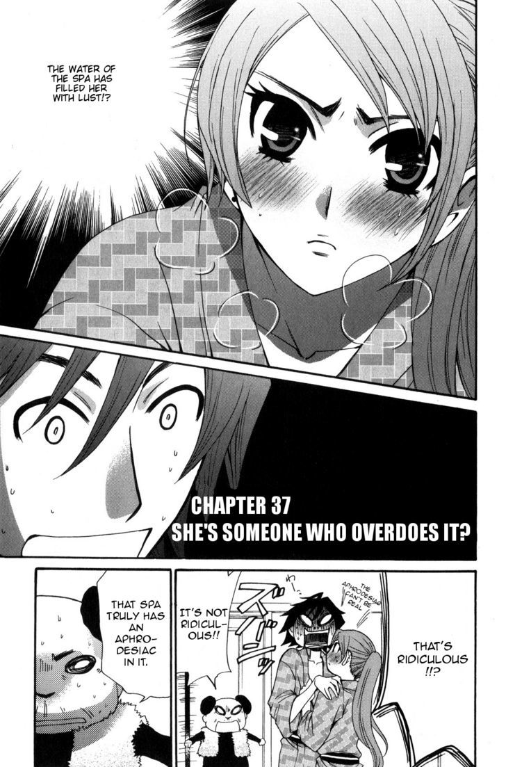 Kanojo Wa Kanno Shosetsuka - Vol.4 Chapter 37 : She S Someone Who Overdoes It?