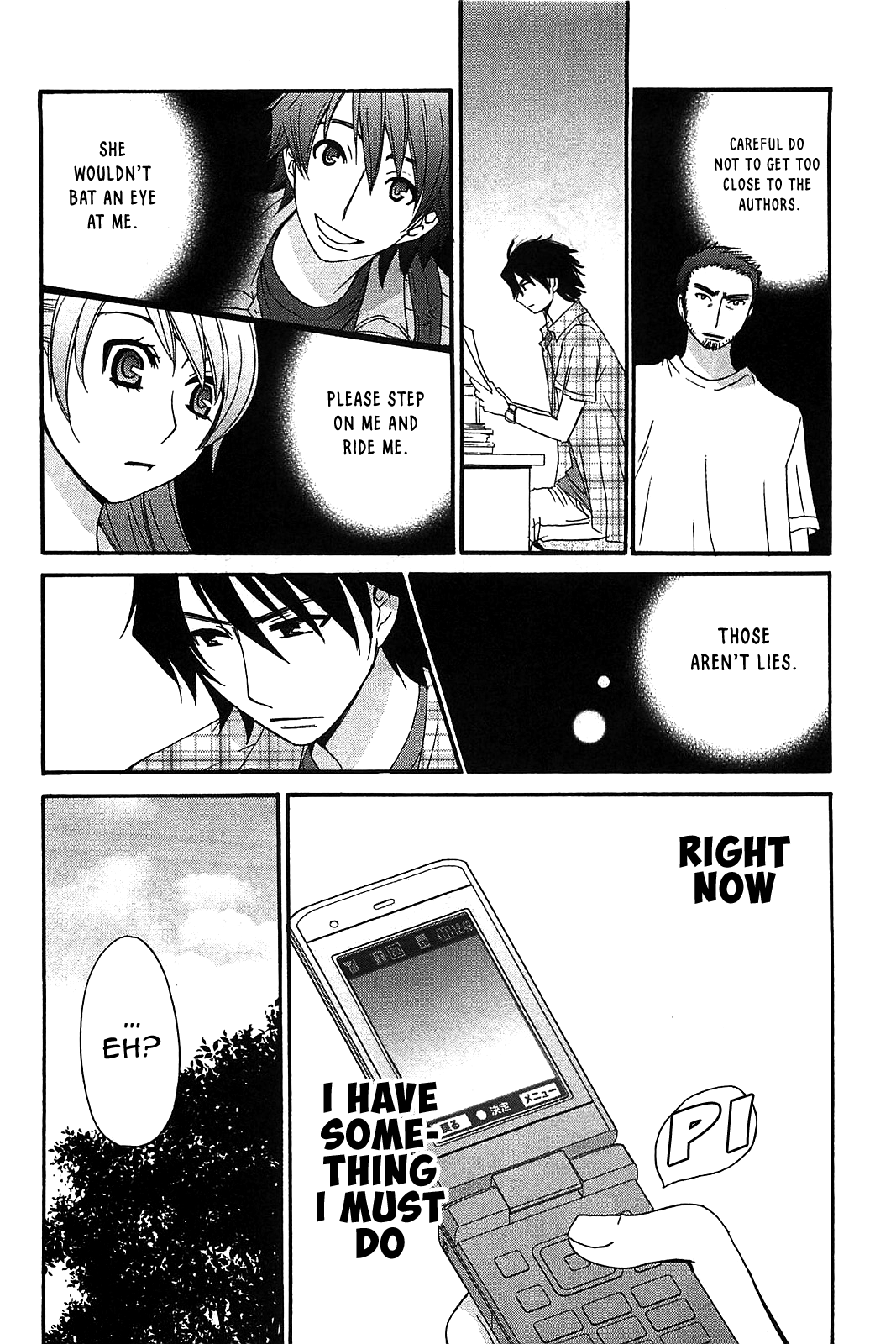 Kanojo Wa Kanno Shosetsuka - Vol.6 Chapter 53: Is He The Type Who’d Clash With Someone Else Via Honest Feelings